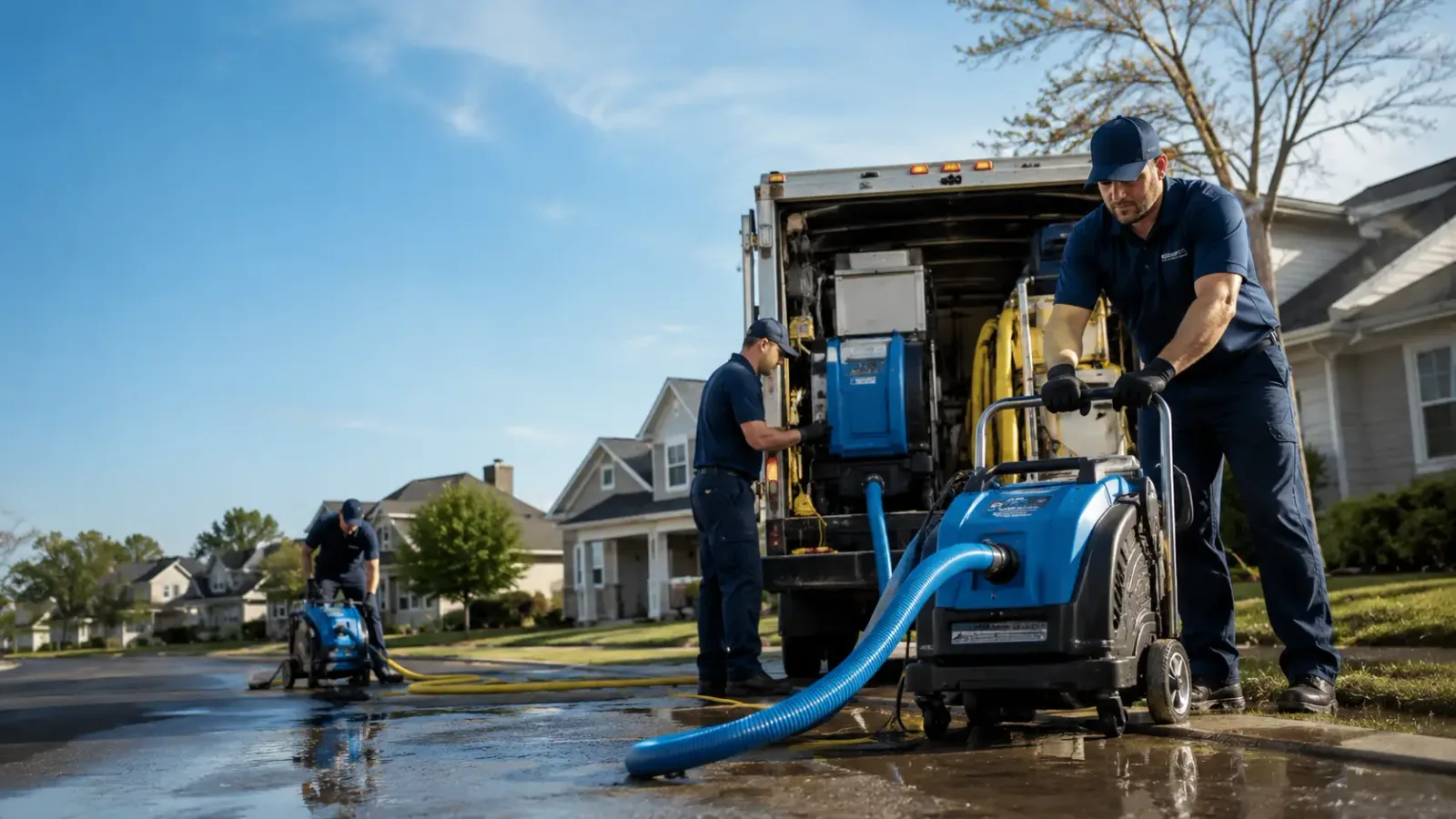 Flood Damage Cleanup in Short Creek, WV